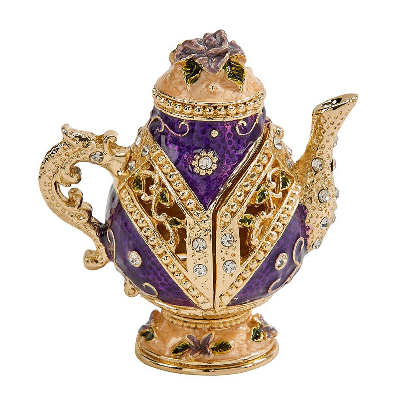 World Menagerie Teapot Trinket Dish Wayfair